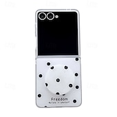 abordables Coques Samsung-téléphone Coque Pour Samsung Galaxy Z Flip 7 Z Flip 6 Z Flip 5 Z Flip 4 Z Flip 3 Coque Arrière Antichoc Rétro TPU faux cuir