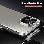 olcso iPhone-tokok-telefon Ügy Kompatibilitás Apple AirTag iPhone 16 Pro Max iPhone 15 14 Pro Max Fekete tok Leválasztható Mágneses Ütésálló PC Fém