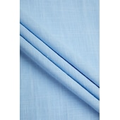 baratos Clássico-Homens Camisa de linho Camisa de colarinho de banda Camisa Popover camisa de verão Roupa de Praia Camisa casual Tecido Férias Casual Laranja + azul Rosa + Azul Marinho Branco + preto Rosa + azul