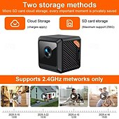 Недорогие IP-камеры для помещений-1080p hd камера видеонаблюдения интеллектуальная мини беспроводная конструкция wifi веб-камера - с ИК ночным видением вид в любом месте в любое время беспроводная камера