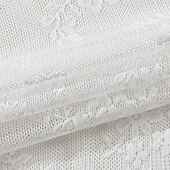 tanie Zasłony i kotary-krótka, koronkowa zasłona do kawiarni, półprzezroczysty panel zaciemniający, półprzezroczysta zasłona zapewniająca prywatność w łazience, salonie lub w kawiarni