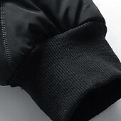 levne Fleece a 3 v 1 bundy-Pánské Puffer Jacket Zimní bunda Zima Venkovní Zahřívací Vrchní část oděvu Černá Zelená Šedá