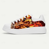 baratos Sapatos de impressão gráfica-Tênis masculino Ruth Thompson Dragon Art edição limitada – calçados casuais com estampas de fantasia para amantes de mitologia e looks criativos