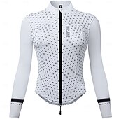 preiswerte Radtrikot Damen-WOSAWE Damen Radtrikot Downhill-Trikot Langarm Fahhrad Trainingsanzug Trikot Kompressionskleidung mit 3 Gesäßtaschen Mountainbike MTB Straßenradsport Reflektierende Streifen Rückentasche