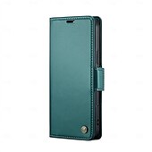 levne Pouzdra pro iPhone-telefon Carcasă Pro Apple AirTag iPhone 16 15 14 Pro Max Plus iPhone 16e Flip Cover Ochrana celého těla Stojánek Slot pro kartu TPU PU kůže
