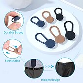 cheap Arts, Crafts &amp; Sewing-12pcs Adjustable Jeans Button Extenders, Waistband Button Enlargers for Men and Women, Pants Waist Extension Accessories