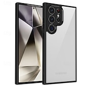 cheap Samsung Cases-Phone Case For Samsung Galaxy S25 Plus S25 Ultra S24 Ultra Plus S24 FE S23 Ultra Plus A55 A35 A25 A15 5G Back Cover Translucent Shockproof PC
