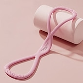 abordables Soins Personnels &amp; Santé-Bande de résistance pour le yoga 25 lb/35 lb, bande de fitness extensible, bandes d&#039;exercice en forme de 8 polyvalentes, aide à la traction en forme de 8 pour la mobilité des épaules &amp;développement du