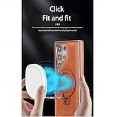 levne Pouzdra pro Samsung-telefon Carcasă Pro Samsung Galaxy S25 S24 S23 Ultra Plus Zadní kryt se stojánkem Magnetické Nárazuvzdorné Retro TPU PU kůže