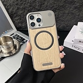 ieftine Carcase iPhone-telefon Maska Pentru Apple AirTag iPhone 16 15 14 Pro Max Plus iPhone 13 Pro Max Capac Spate Magnetic Acceptă încărcarea fără fir Anti Șoc PC