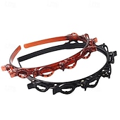 olcso Ajándék-2 db-os dupla frufru frizura hajtű, többrétegű üreges fonott fejpánt, dupla rétegű frufru csatos hajpánt, divatos keresztbe tett hajkarika nőknek és lányoknak