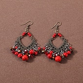 cheap Earrings-1 Pair Earrings For Women&#039;s Street Date Beach Alloy Vintage Style