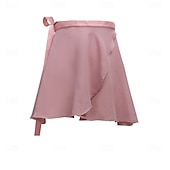 voordelige Balletkleding-Volwassen balletdansrok, elastische taille chiffon halve rok met lintstrik, ideaal voor de training &amp;balletopleiding