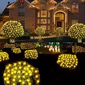 economico Strisce LED-Catena luminosa a LED con rete fatata da 1,5 m*1,5 m / 1,5 m*4,5 m / 3 m*3 m / 6 m*4 m / 8 m*10 m, scelta di luci flessibili per le vacanze, illuminazione colorata per Natale, luci decorative per