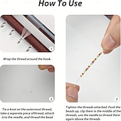 cheap DIY Art-Wooden Bead Loom Kit 10*8*2.7inch Jewelry Making Bead Tools includes Threads Tweezers Beads Jewelry Making Tool Use to Create Bracelets Necklaces Belts and More
