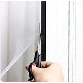 baratos Tela para janela e porta-tela de janela magnética com janela pequena, fácil de abrir e fechar, usada para janelas com maçanetas com janelas pequenas
