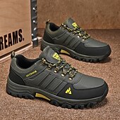 頑丈なトレッドを備えたメンズアウトドアハイキングシューズ、ウォーキング、キャンプ、荒野の旅行に最適な通気性のあるトレイルスニーカー お買い得  メンズスニーカー-頑丈なトレッドを備えたメンズアウトドアハイキングシューズ、ウォーキング、キャンプ、荒野の旅行に最適な通気性のあるトレイルスニーカー