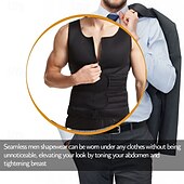 abordables Accesorios para Correr-Hombre Fajas Control de barriga Calorías Quemadas por Entrenamiento de gimnasio Ejercicio y Fitness Ropa Deportiva