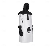tanie Kostiumy męskie-Alice in Wonderland Bajka Żołnierze kart do gry Kostium Cosplay Kostium Onesie Postacie z bajek Cosplay Kostiumy z filmów for Męskie Damskie Dla chłopców Dla dzieci Dla dorosłych Halloween Karnawa