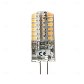 cheap LED Bi-pin Lights-10Pcs Dimmable G4 Led Bulb 2W 3W DC12V 3014SMD Silicone Lamp Warm white/White l 360 Degree Angle LED Light