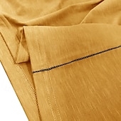 preiswerte Klassisches Poloshirt für Herren-Herren Golfshirt Golf Poloshirts Arbeit Lässig Revers Langarm Basic Modern Einfach Knöpfe Frühling Herbst Normale Passform Weiß Gelb Orange Armeegrün Grau Golfshirt