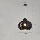economico Luci Isola cucina-Lampadario a sospensione in metallo in stile moderno, paralume per lampada a sospensione con personalità creativa, apparecchi di illuminazione per la decorazione della camera da letto e del soggiorno