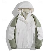 abordables Chaquetas impermeables-Mujer Chaqueta Softshell Chaqueta para senderismo Chaqueta térmica Al aire libre Impermeable Resistente al Viento Trajes de senderismo Ropa de senderismo Invierno Otoño Camiseta Camping / Senderismo