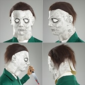 levne Klasický horor-Michael Myers předvečer Všech svatých Maska Kostým Kombinéza předvečer Všech svatých Horor Strašidelný kostým Dospělé Pánské předvečer Všech svatých Karneval Výkon Párty Jednoduché Halloweensk