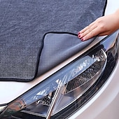 baratos Produtos de limpeza-Pano de microfibra com pelo torcido, toalha espessa para limpeza de carro, pano de limpeza de vidro e doméstico altamente absorvente, pano de lavagem de carro macio e durável para secagem sem
