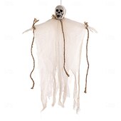 preiswerte Halloween Außen Dekor-2er-Pack hängende Halloween-Dekorationen mit Skelettgeistern, Sensenmänner für Halloween-Außendekorationen, fliegendes Halloween-Skelett-Geist, Spukhaus-Requisite, Party-Dekor