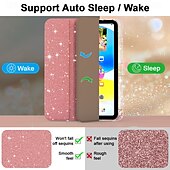 abordables Fundas iPad-Tableta Carcasa Funda Para Apple iPad 10.9&#039;&#039; 10 ipad 9th 8th 7th Generation 10.2 inch Portalápiz Soporte triple Protector de cuerpo completo Brillante TPU Cuero de PU