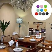 economico Stoccaggio cucina-10 tappetini rotondi multifunzionali in silicone resistenti al calore, sottobicchieri e sottopentola antiscivolo, protezioni per tavolo per cucina, sala da pranzo, picnic, colori casuali