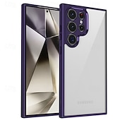 cheap Samsung Cases-Phone Case For Samsung Galaxy S25 Plus S25 Ultra S24 Ultra Plus S24 FE S23 Ultra Plus A55 A35 A25 A15 5G Back Cover Translucent Shockproof PC