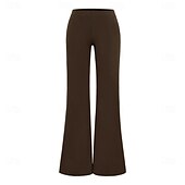 preiswerte Kleidung für lateinamerikanische Tänze-Jungen Mädchen Basic Latein Jazz Tanzhose Stretch Bootcut Hose Modern Ballroom Dancewear