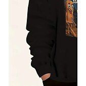 baratos Menino 3D Esportes &amp; Jogo-Moletom com capuz masculino de manga comprida com estampa italiana de podridão cerebral, elemento tung tung tung sahur, moda urbana primavera outono, crianças de 4 a 12 anos, com capuz, casual para