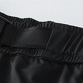 preiswerte Unterteile-Herren Cargohosen Wanderhosen Regenhose zum Wandern Wasserdichte Hosen Winter Außen Normale Passform Wasserdicht Winddicht Unterteile Tasche Dunkelgrau Schwarz Camping / Wandern Laufen XS S M L XL