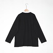 preiswerte Lässiges Henley-T-Shirt-Herren Henley Hemd T-Shirt T-Shirt aus Baumwollmischung Langarm Farbblock Einheitliche Farbe Mode Designer Basic Patchwork Stehkragen Henley Urlaub Straße Lässig Frühling &amp; Herbst Schwarz Marineblau
