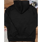 abordables Jeux et Sports 3D pour Garçon-Manches longues pour garçons, motif italien Brain Rot Element Tung Tung Tung Sahur, imprimé printemps-automne, mode streetwear, enfants de 4 à 12 ans, capuche, extérieur, décontracté, quotidien, coupe