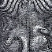 economico maglione pullover da uomo-Per uomo Felpa Maglione A Coste Maglia Top Regolari Lavorato a maglia Slim Fit Semplice Scialle Maglieria Moda Casuale Abbigliamento quotidiano Abbigliamento Inverno Nero Bianco S M L