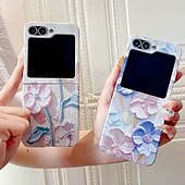 economico Cover Samsung-telefono Custodia Per Samsung Galaxy Piegatura a Z 7 Z Flip 7 Z Flip 6 Z Flip 5 Z Flip 4 Copertura Posteriore Resistente agli urti Fiore Floreale