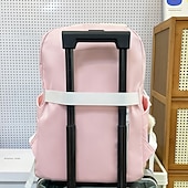 Недорогие Рюкзаки для колледжа-милый школьный рюкзак пастельных тонов для девочек – легкий водонепроницаемый рюкзак с плюшевой подвеской для начальной и средней школы