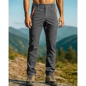 preiswerte Unterteile-Herren Wanderhosen Regenhose zum Wandern Außen Normale Passform Wasserdicht Winddicht Leicht Unterteile Tasche Schwarz Armeegrün Camping / Wandern Laufen S M L XL XXL