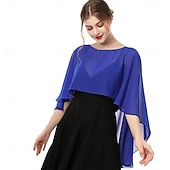 voordelige Cape-capelets voor vrouwen chiffon capes sjaals en omslagdoeken voor avondjurken bruiloft capes cover-up