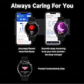 economico Smartwatch-V15Z Orologio intelligente 1.39 pollice Orologio da Corsa Fitness Smartwatch Bluetooth Contapassi Promemoria chiamata Localizzatore di attività Compatibile con Android iOS Da uomo Standby lungo