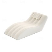 cheap Pools, Hot Tubs &amp; Supplies-Lazy Inflatable Sofa - Red PVC Flocked Portable Foldable Lounge Chair for Office, Balcony, Camping &amp; Outdoor Travel - Lightweight &amp; Easy to Inflate 188cm*90cm*78cm