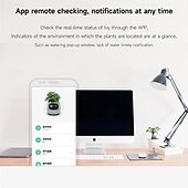cheap Tool Accessories-Smart Flowerpots,Smart Pet Planter,Ai Planter,Intelligent Flowerpots,Multiple Expressions,7 Smart Sensors, and Ai Chips Make Raising Plants Easy and Fun for Living Room,Plant-Free