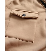 voordelige basic hoodies voor heren-Voor heren Trui met capuchon Hoodie met kwartrits Zwart Wit Wijn Leger Groen Rood Capuchon Effen Zak Kwart ritssluiting Sport &amp; Outdoor Dagelijks Feestdagen Polyester Streetwear Basic Casual Lente