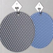 economico Stoccaggio cucina-10 tappetini rotondi multifunzionali in silicone resistenti al calore, sottobicchieri e sottopentola antiscivolo, protezioni per tavolo per cucina, sala da pranzo, picnic, colori casuali