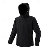 preiswerte Wasserdichte Jacken-Herren Windjacke Softshelljacke Wanderjacke Außen Wasserdicht Winddicht Langlebig Wanderoutfits Wanderbekleidung Frühling Herbst Oberteil Camping / Wandern / Höhlenforschung Laufen Einfarbig