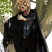 levne Halloween-1 ks halloweenská černá strašidelná látka - strašidelná látka, halloweenská dekorace (3072 palců), vánoční halloweenský dárek na Den díkůvzdání, velikonoční dárek